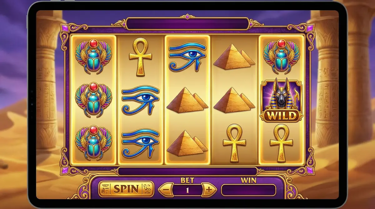 Caça-níqueis com tema egípcio Nasus no superbet entrar